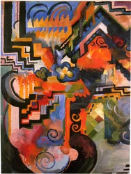 Kleurrijke Compositie